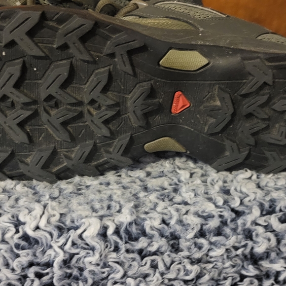 Salomon Pro Olive Hiking Trail Shoes men's sz 10 - Picture 12 of 14